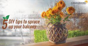 diy tips to spruce up balcony