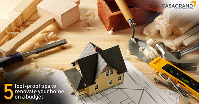 5 fool-proof tips to renovate your home on a budget