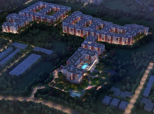 Aerial Night View - Casagrand Utopia