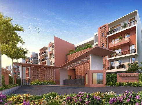 Elevation Entry Arch View - Casagrand Utopia