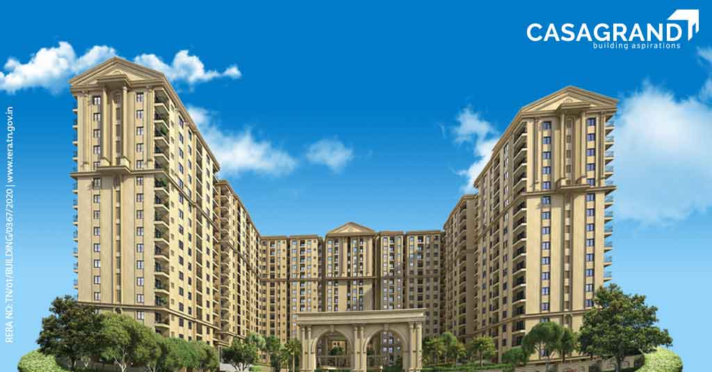 Roman Architecture at Casagrand FirstCity