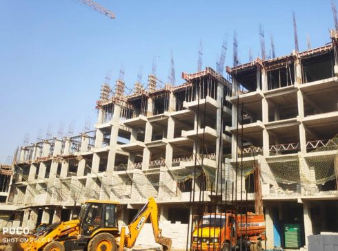 Casagrand Aquene Apartments Construction View 1