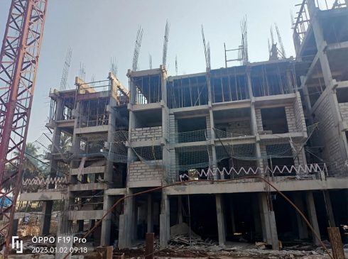 Casagrand Aquene Apartments Construction View 2