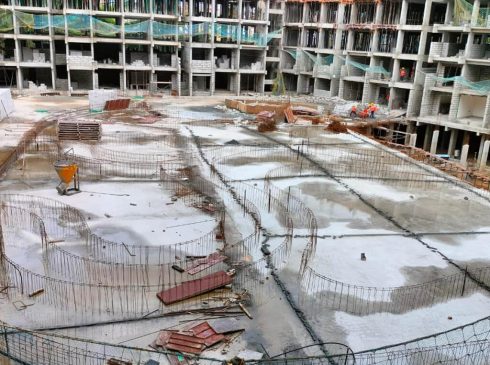 Casagrand Aquene Apartments Construction View 8