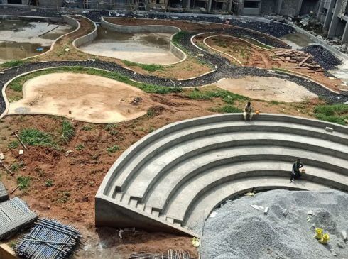 Casagrand Aquene Apartments Construction View 9