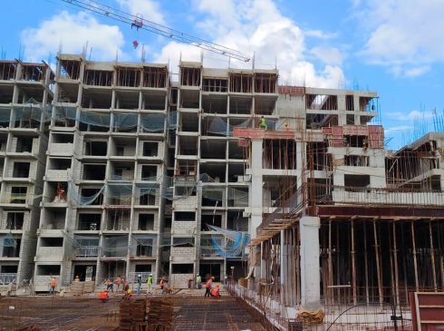 Casagrand Aquene Apartments Construction View 10