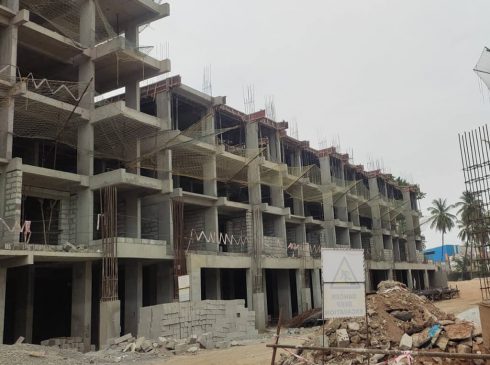 Casagrand Aquene Apartments Construction View 13