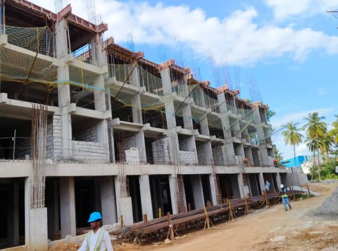 Casagrand Aquene Apartments – multi-floor construction site progress