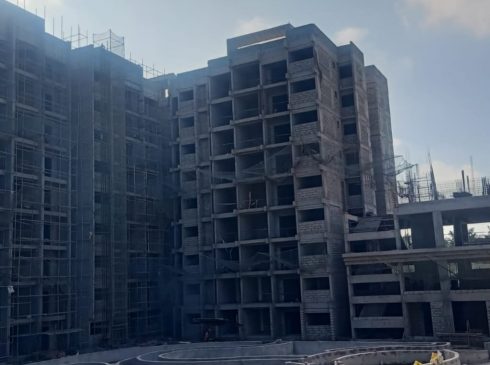 Casagrand Aquene Tower Building Structure Under Development