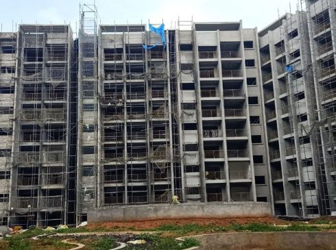 Construction Site of Casagrand Aquene Tower Luxury Apartments