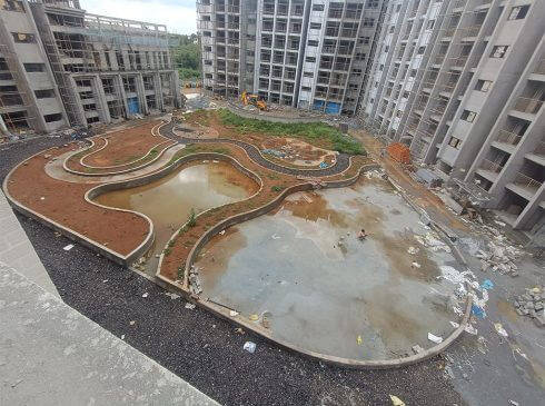 Casagrand Aquene Apartments Infrastructure Development Top View