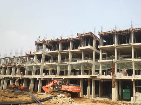 Casagrand Aquene Apartments Ongoing Construction View 1