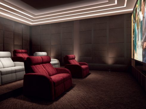 Casagrand Aquene Apartments AV Room