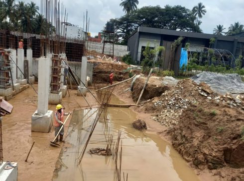 Casagrand Aquene Apartments Construction Block