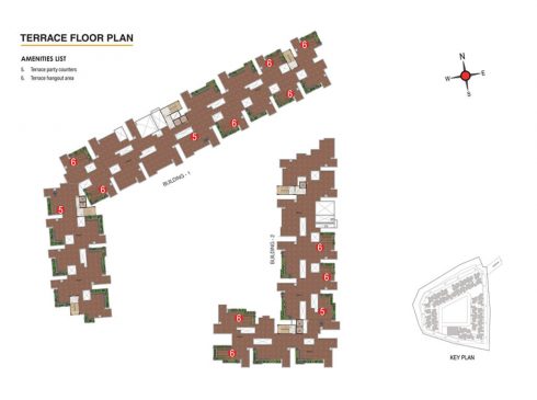 Casagrand Aquene Apartments Terrace Floor Plan