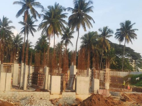 Casagrand Aquene Construction Site View 6