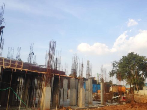 Casagrand Aquene Construction Site View 3