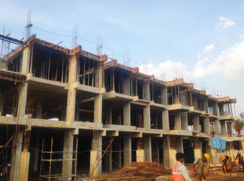 Casagrand Aquene Construction Site View 2