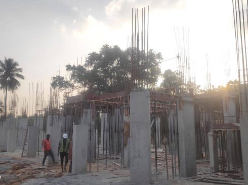 Casagrand Aquene Construction Site View 1