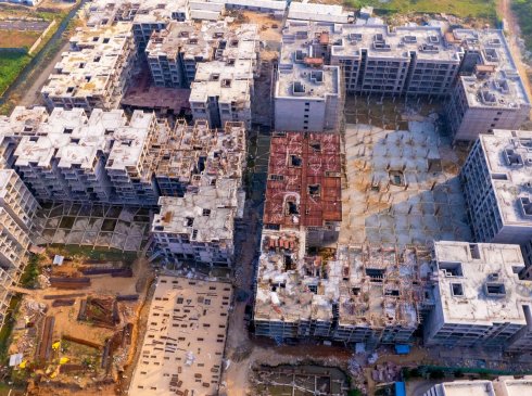 Casagrand Majestica Apartment Building In Progress