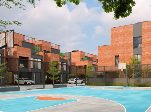 Casagrand Hanford Badminton Court Area