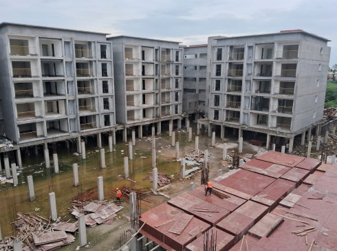 Casagrand Majestica Site View Under Construction