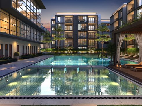 Casagrand Majestica - Luxurious Swimming Pool Area