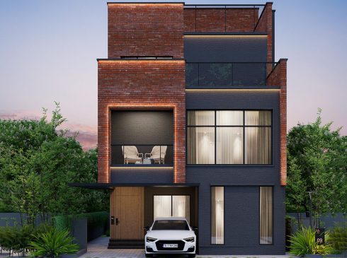 Casagrand Hanford Front Side of Villa