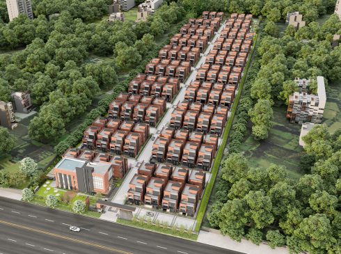 Casagrand Hanford 4 bhk Villa Top View