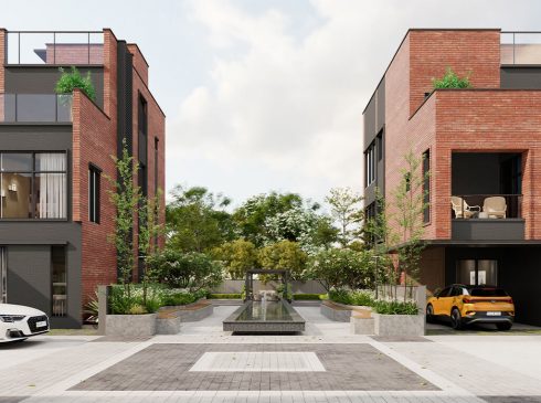 Casagrand Hanford 4 bhk villa Entrance Area