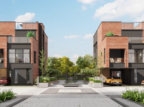 Casagrand Hanford 4 bhk villa Entrance View