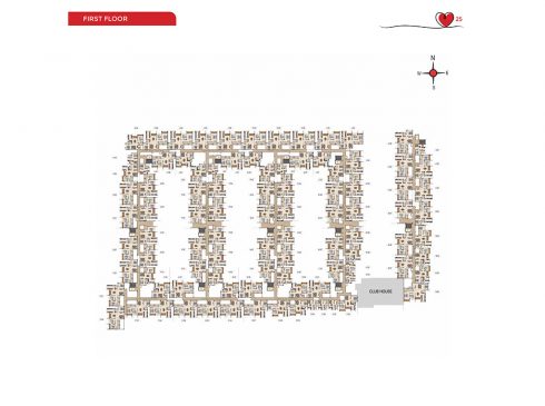 Casagrand Amor First Floor Site Plan