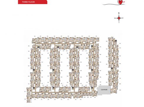 Casagrand Amor Third Floor Site Plan