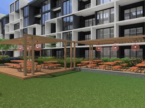 Casagrand Amor Outside Sitting Area