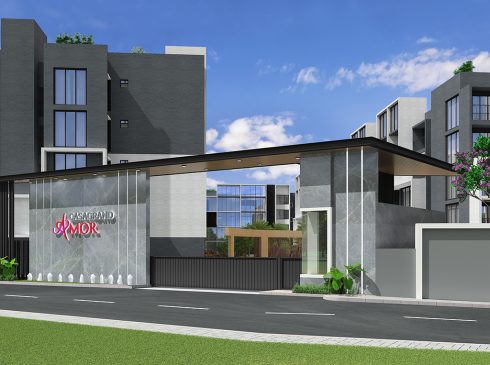 Front View of Casagrand Amor Project