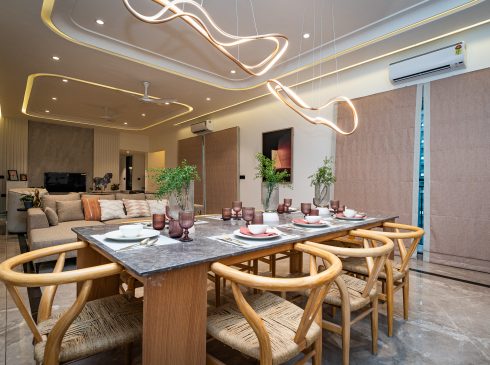 Casagrand Mercury Perambur Flats Dining Interior