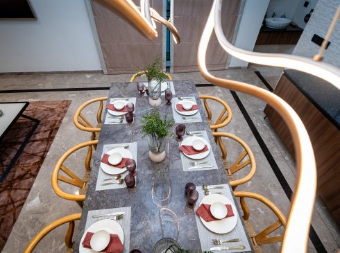 Casa Mercury Perambur Flats Luxury Dining Area