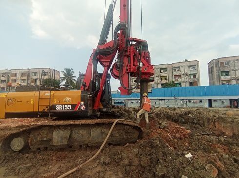 Casa Mercury Perambur Flats Under Construction