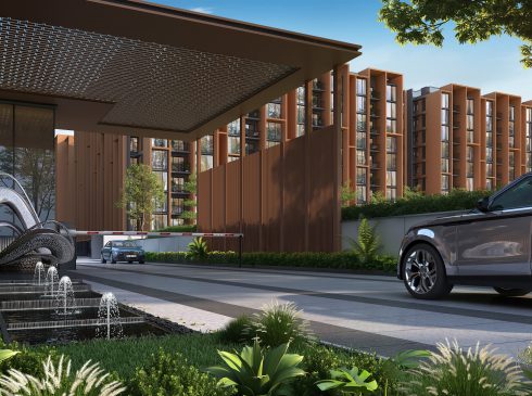 Casagrand Hola Chennai - Security booth for Exit and Entry