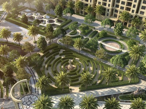 Casagrand Casablanca Apartments Amenities - Top Garden View