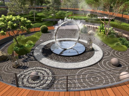 Casagrand Hola Chennai Flats with Zen Garden Area