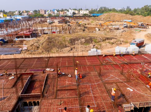 Casagrand Frenchtown apartment project site progress