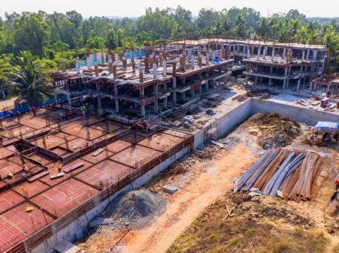 Casagrand Frenchtown project site progress