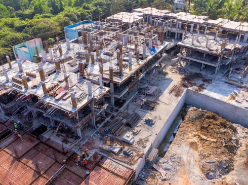 Casagrand Frenchtown residential construction progress