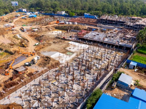 Casagrand Frenchtown construction site view