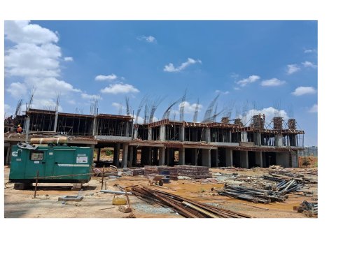 Casagrand Vivacity - Workers and Machinery at Site