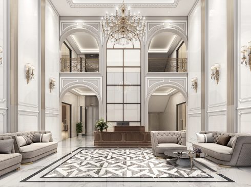 Casagrand Frenchtown Clubhouse Lobby Area