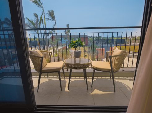 Balcony front view Casagrand Selenia