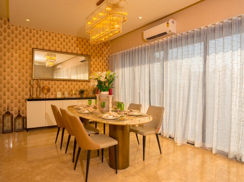 Dinning Area of Casagrand Selenia