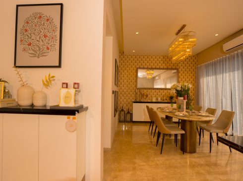 Casagrand Selenia dinning room layout